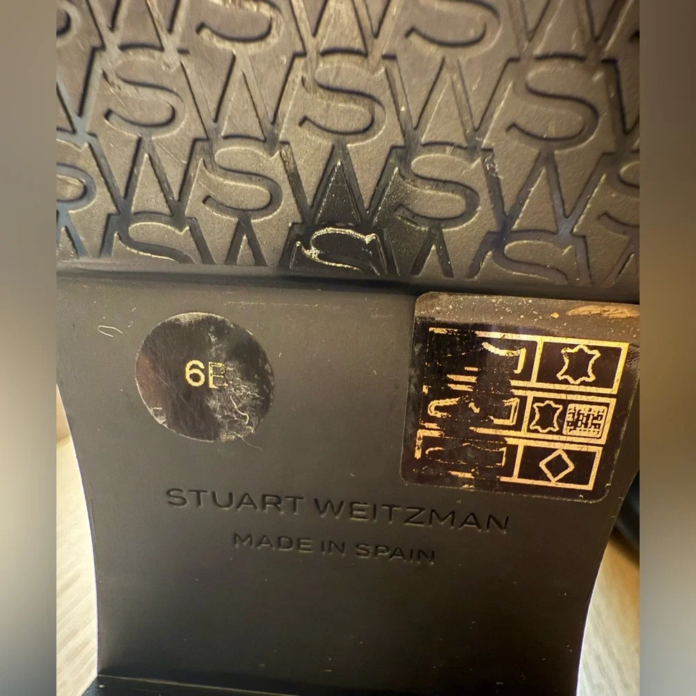 Stuart Weitzman Black Over the Knee Boots - Picture 12 of 14